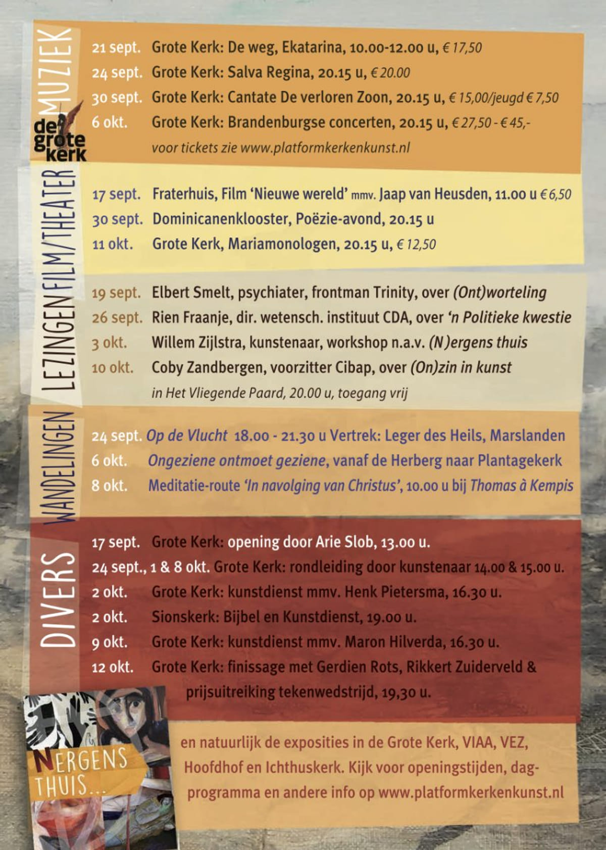Programma Platform Kerk en Kunst